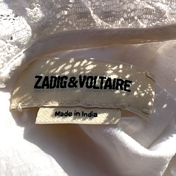 Zadig & Voltaire Edwardian Style Cami Top Large - Picture 6 of 8